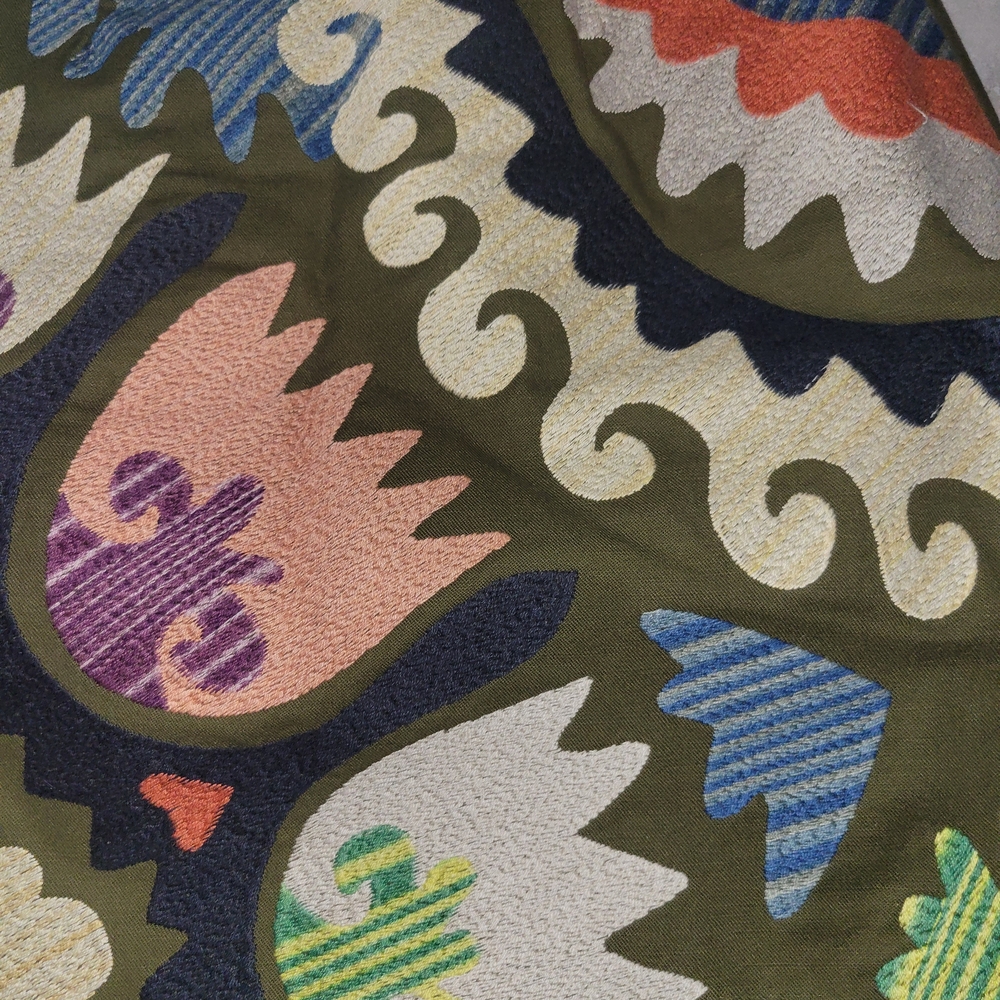 Floral Pattern Mini Skirt - Multicolor - Picture 8 of 10